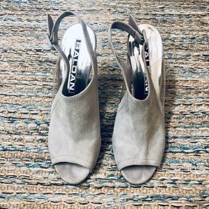 BALDAN Italian suede heel